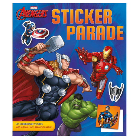 Marvel Deltas Avengers Stickerparade