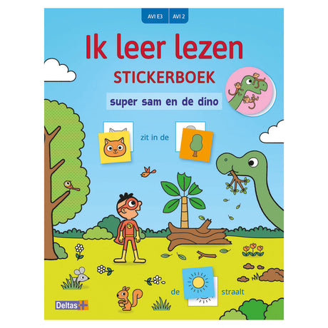 Deltas: Ich lerne das Stickerbuch zu lesen – Super Sam und der Dino (avi e3)