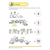 Deltas üben Spaß mit Aufklebern – Schreiben, Lesen, Zählen (5–6 Jahre)