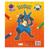 Deltas Pokemon Sticker Parade Mal- und Stickerbuch