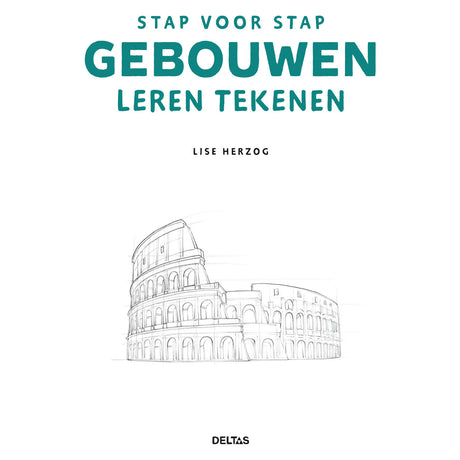 Deltas lernen Schritt für Schritt, Gebäude zu zeichnen, Hobbybuch