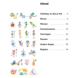 Deltas Hobbybuch „Ich kann 101 Dinge mit Fingerfarbe zeichnen“.