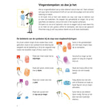 Deltas Hobbybuch „Ich kann 101 Dinge mit Fingerfarbe zeichnen“.