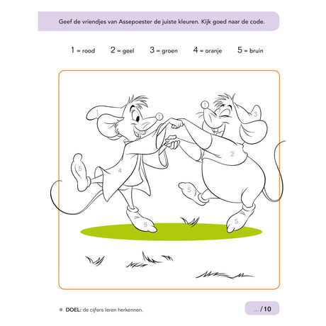 Deltas Disney, mit denen ich lerne – Schreiben, Lesen und Zählen (4–5 Jahre)