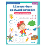 Deltas Schulheft aus waschbarem Papier, lustige Schreibspiele (5-6 J.)
