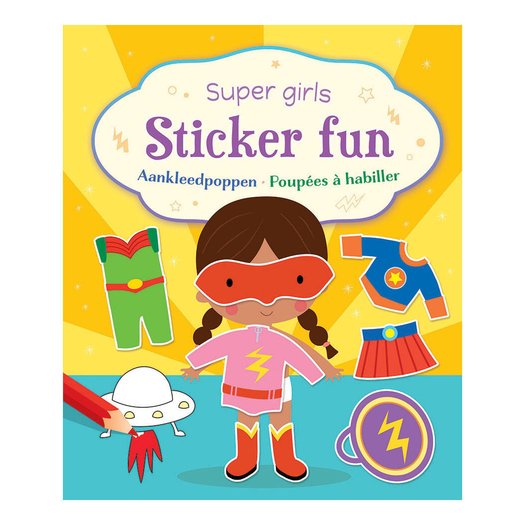 Deltas Super-Girls-Sticker-Spaß – Anziehpuppen-Stickerbuch
