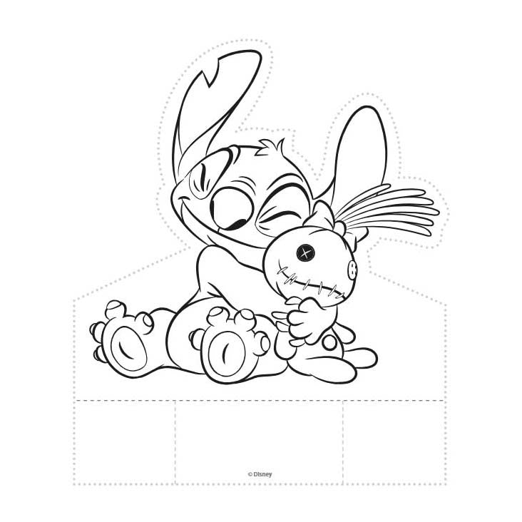 Deltas Disney Pin-Blockstich