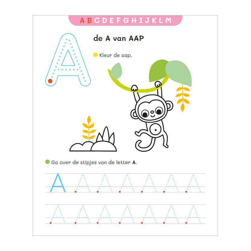 Deltas mein erstes ABC-Übungsheft (4-6 Jahre)