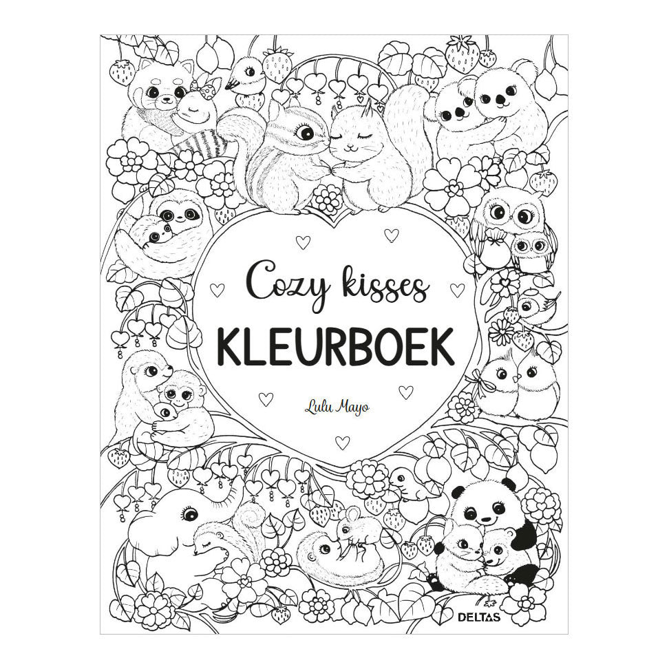 Deltas cozy kisses kleurboek - lulu mayo