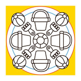 Deltas happy mandala color kleurboek