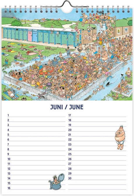 Jan van Haasteren Geburtstagskalender – A4