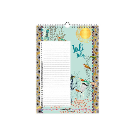 Comello Geburtstagskalender Studio uns selbst, A4, 21 x 30 cm