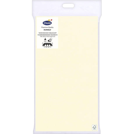 Duni Tischdecke 138x220cm creme