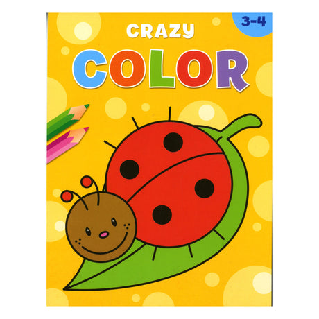 Deltas verrücktes Malbuch (3-4 Jahre)