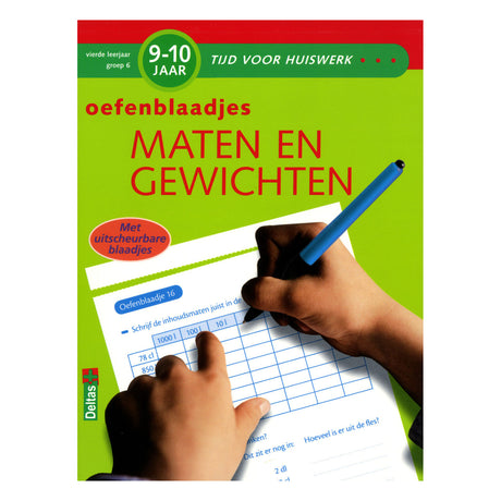 Deltas Übungsblattgrößen und -gewichte