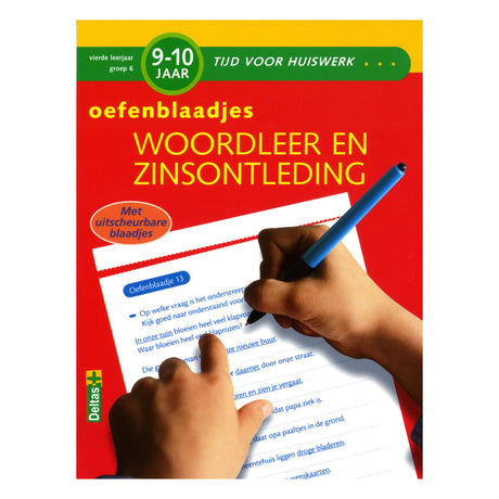 Deltas Übungsblätter Rechtschreibung (9–10 Jahre), Wortlernen und Satzanalyse