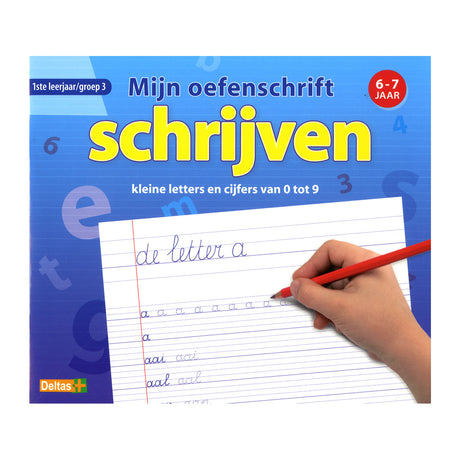 Deltas mein Schreibübungs-Notizbuch für 6–7 Jahre