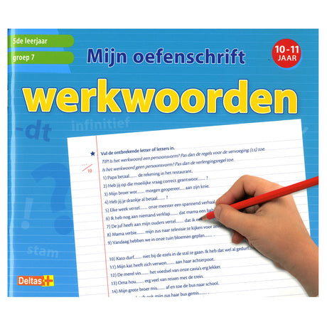 Deltas, mein Übungsheft für Verben – Gruppe 7