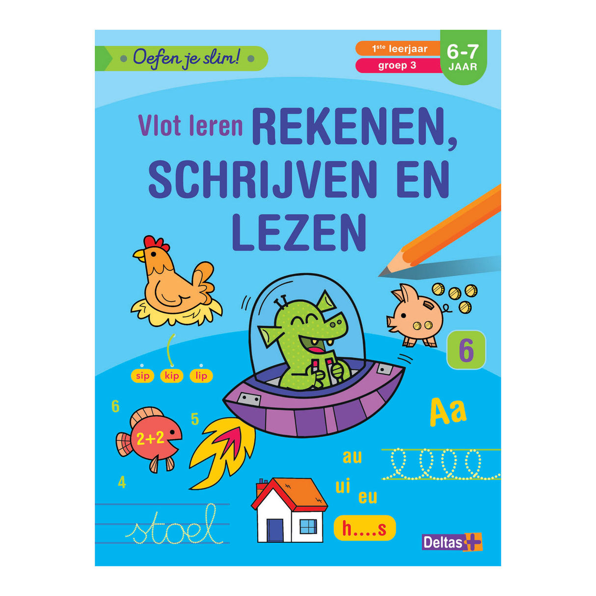 Deltas lernen mit 6-7 Jahren fließend zu zählen, zu schreiben und zu lesen