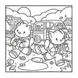 Deltas cat crimes - cozy kleurboek jade summer