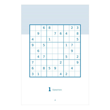 Deltas brain boosters - sudoku's voor onderweg