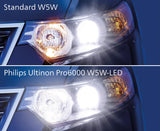 Philips Stirnlampe Ultinon Pro6000 W5W LED. Lampe 12 V W5W LED