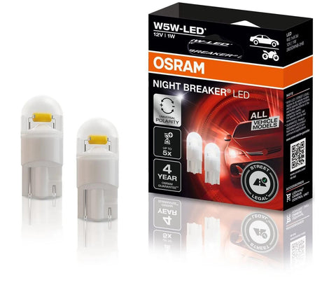 Osram Hauptbeleuchtung Nachtschalter LED W5W Lampe W5W LED 12V1W Nachtschalter