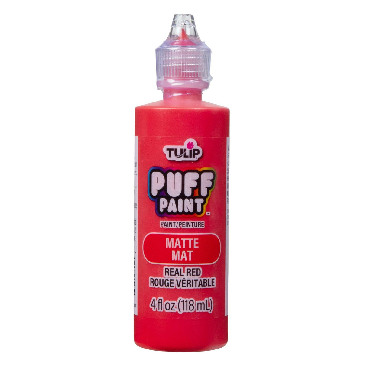 Tulpe • dimensionale Stofffarbe, matt, echtes Rot, 118 ml