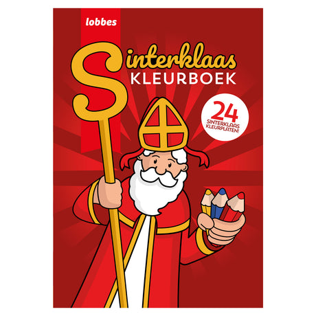 Buch-Specials Niederlande, z. B. Sinterklaas-Malbuch