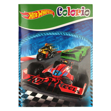 Hot Wheels Colorio Malbuch