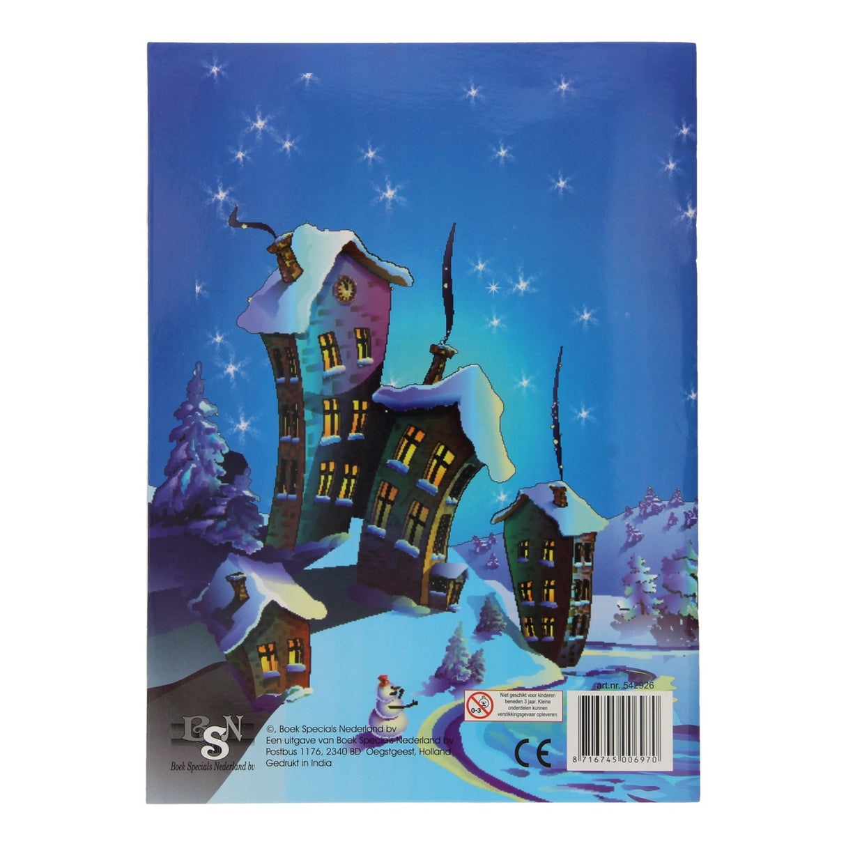 Buch-Specials Niederlande bv Weihnachtsaufkleber und Malbuch