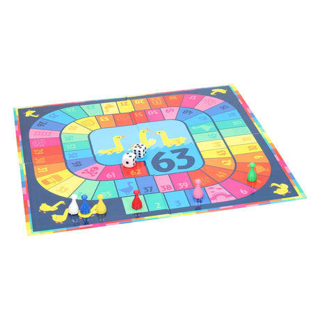 Gewinnt das Spiel von Holland Child Ludo Ganzenbord 2in1