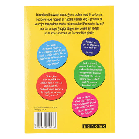 Buch-Specials Niederlande BV Donald Duck Scherzbox gelb