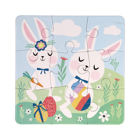 Kinderpuzzle Ostern, 4in1