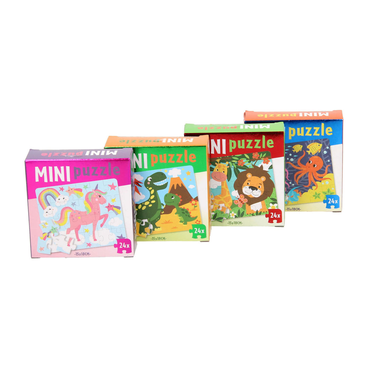 Wins Holland Minipuzzle vielfältig, 24 Teile.