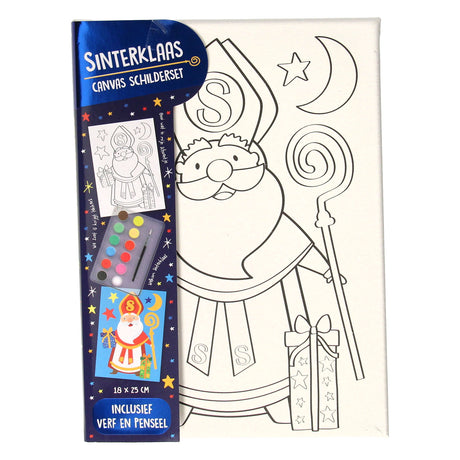 Gewinnt Holland-Leinwand-Sinterklaas-Malset