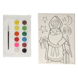 Gewinnt Holland-Leinwand-Sinterklaas-Malset