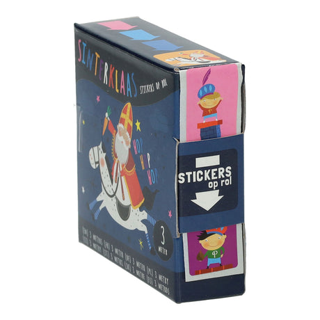 Gewinnt Holland Sinterklaasstickers op rol, 3 Meter