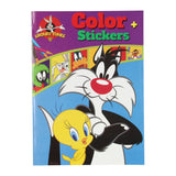 Buch-Specials Niederlande BV Warner Bros. Farbiges Malbuch „Looney Tunes“ mit Aufklebern