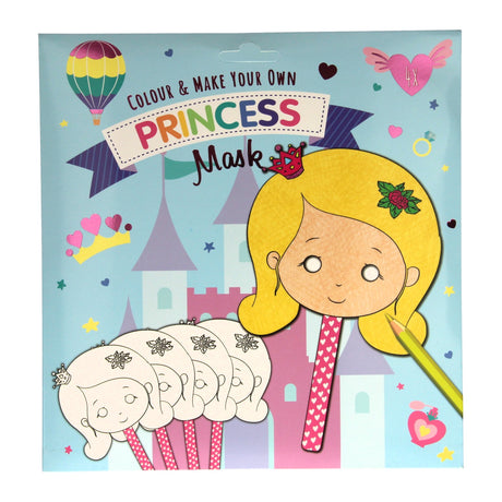 Gewinnt Holland Color und macht eure eigenen Masken – Prinzessin, 4 Stück.