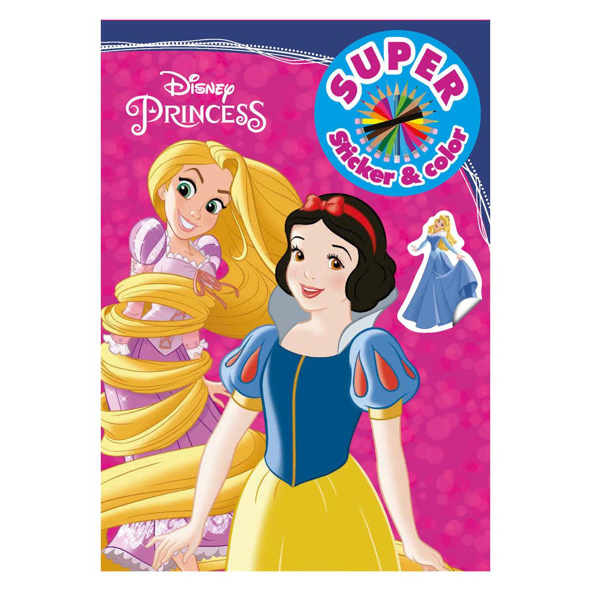 Buch Specials Nederland BV Disney Princess Sticker Colorbook Colorbook