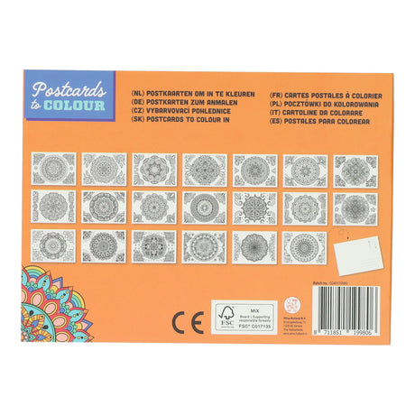 Wins Holland Postkarten Farben, 20 Stk