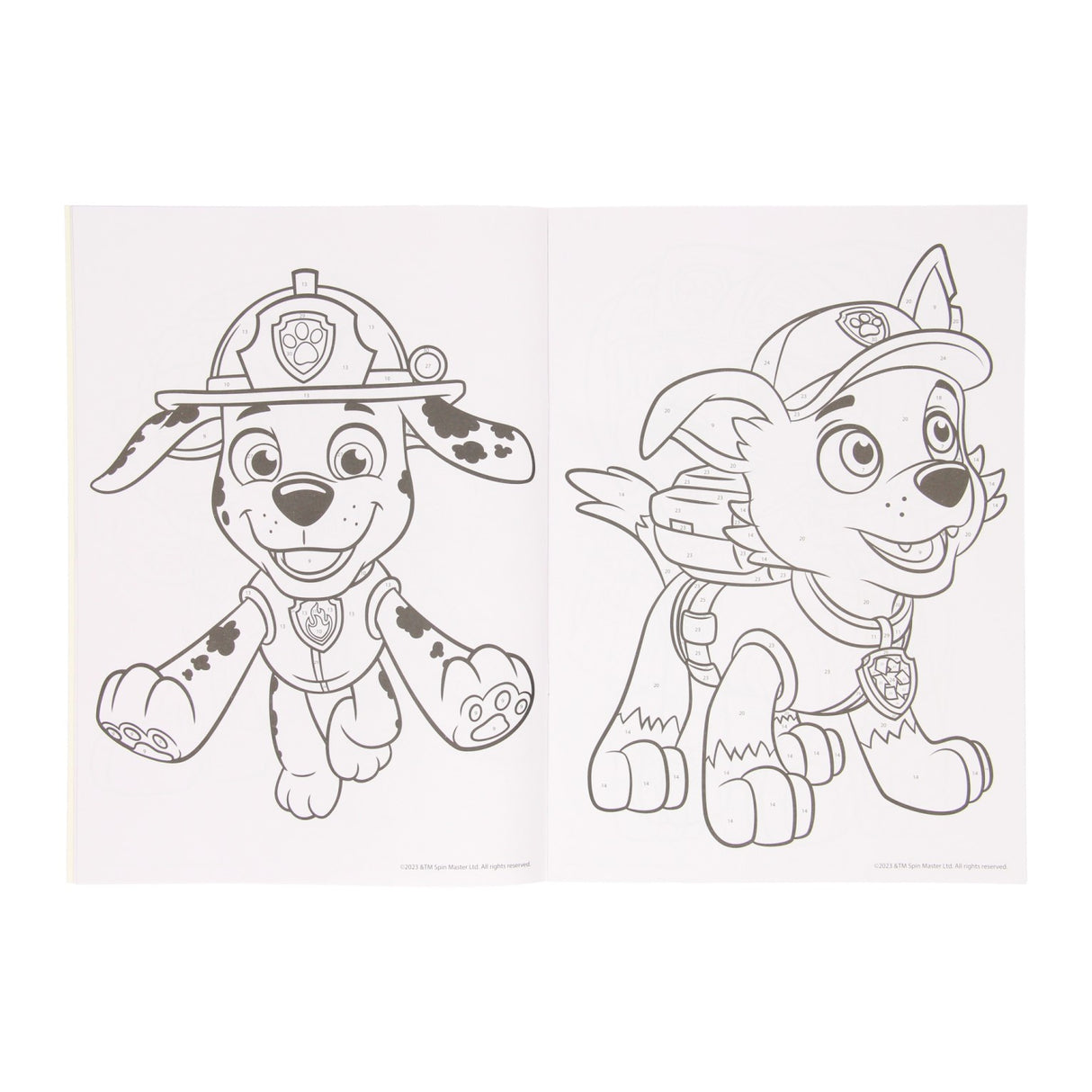 Gewinnt Holland Color by Number Paw Patrol