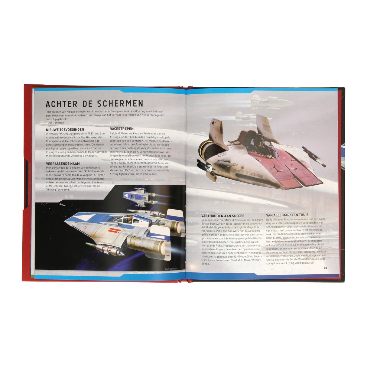 Gewinnt das Holland Star Wars A-Wing Deluxe Buch mit Holzbaumodell