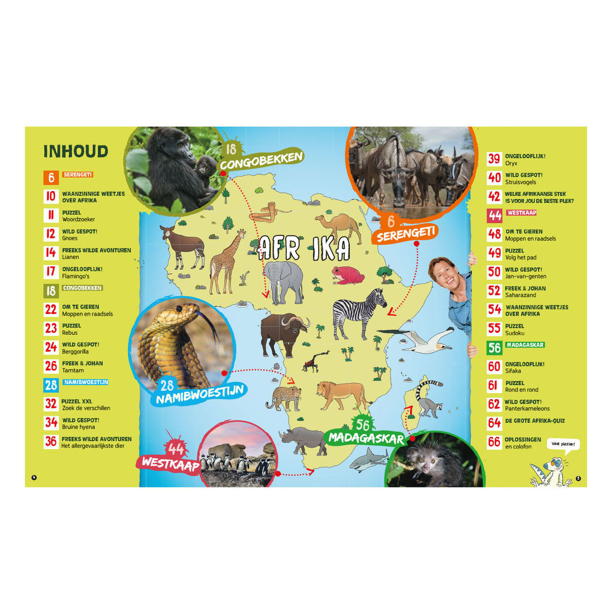 Buchen Sie Sonderangebote Niederlande bv wild von Freek über eine Reise durch Afrika