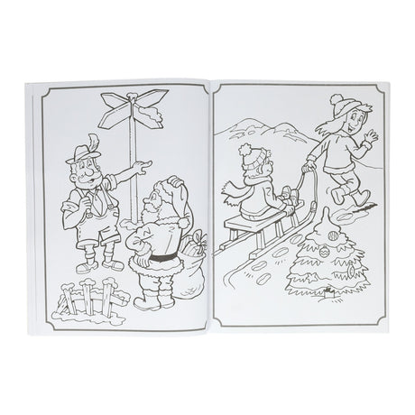 Buchspezialitäten Niederlande, z. B. Weihnachtsmalbuch, 48 Seiten.