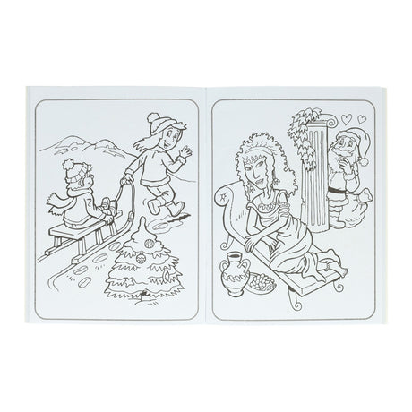 Buch-Specials Niederlande bv Weihnachtsmalbuch, 64 Seiten.