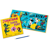 Buch-Specials Niederlande bv Bilderbuch „Jonathan, das magische Pony“.