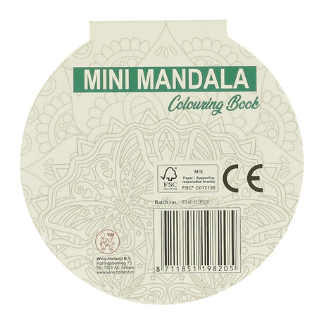 Gewinnt die Holland Mini Mandala Malbuch-Runde