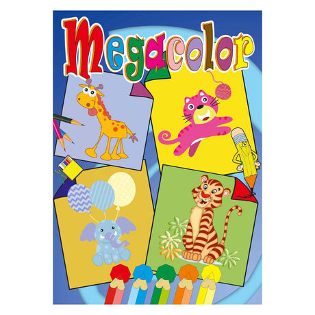 Buch-Specials Niederlande bv Megacolor Malbuch-Tiere